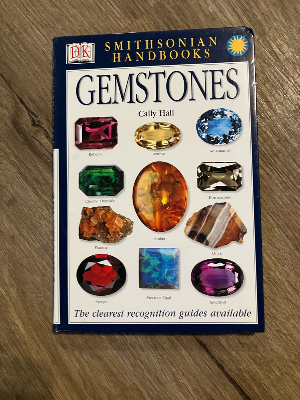 Smithsonian Handbooks Gemstones Picture Guide - Blue Cover
